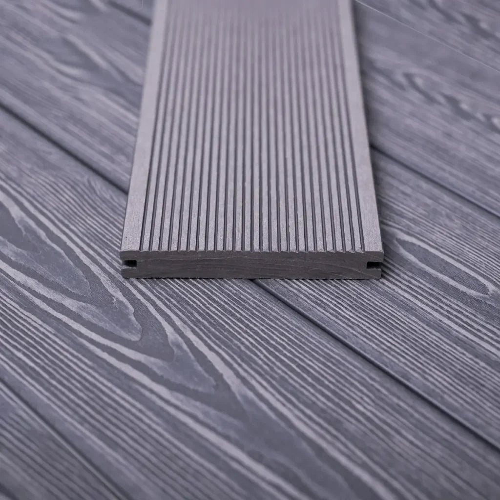 WPC Terrassendiele Massivdiele PREMIUM - Basaltgrau