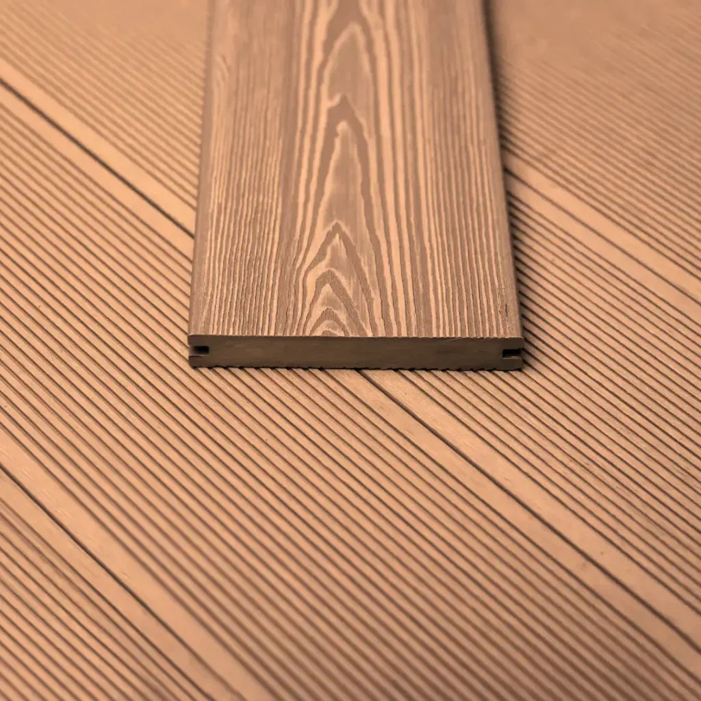 WPC Terrassendiele Massivdiele PREMIUM - Basaltgrau
