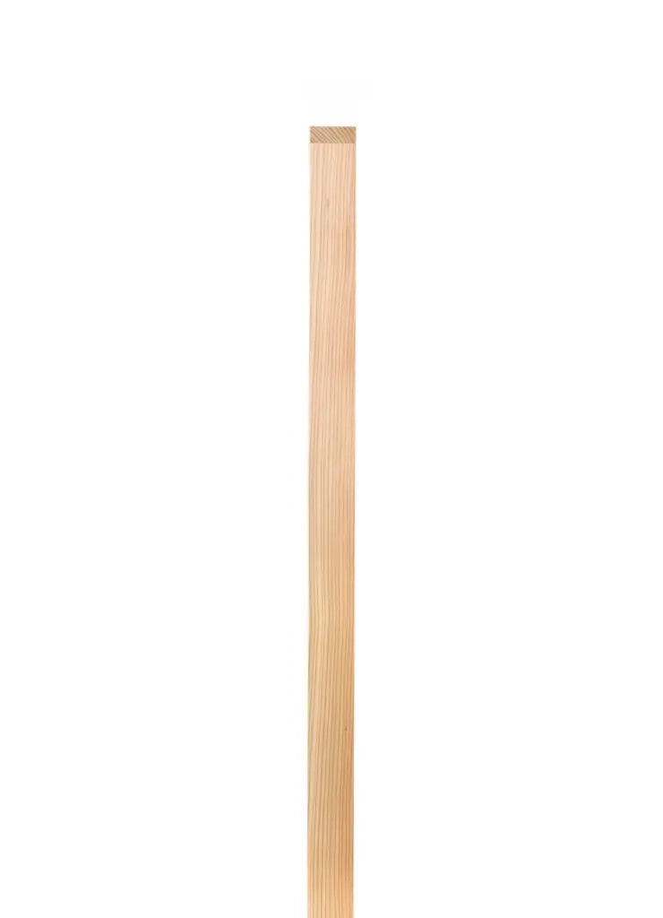 Zaunlatte Lärche (gehobelt, Kopf schräg) 2/5 cm